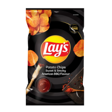 Lays Potato chips 120g - Sweet & Smoky American BBQ